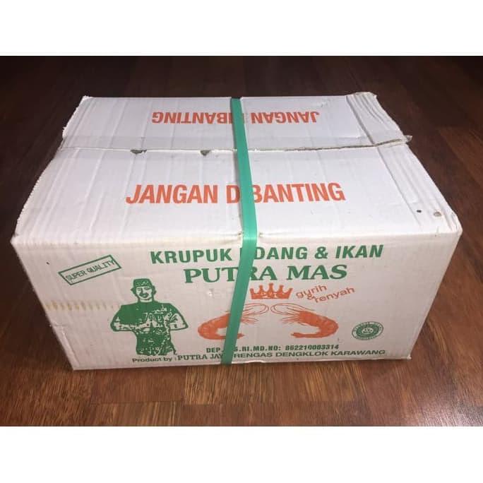 

TERBARU KERUPUK UDANG PUTRA MAS MEDE/KANCING 1DUS ISI 5KG DISCOUNT