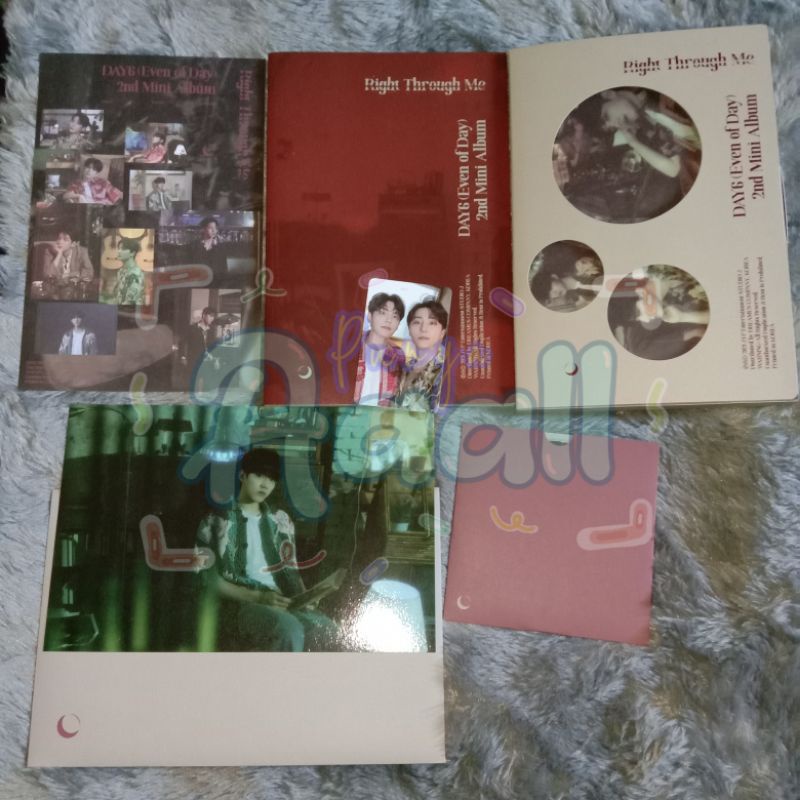 DAY6 EOD RIGHT THROUGH ME ALBUM UNSEALED