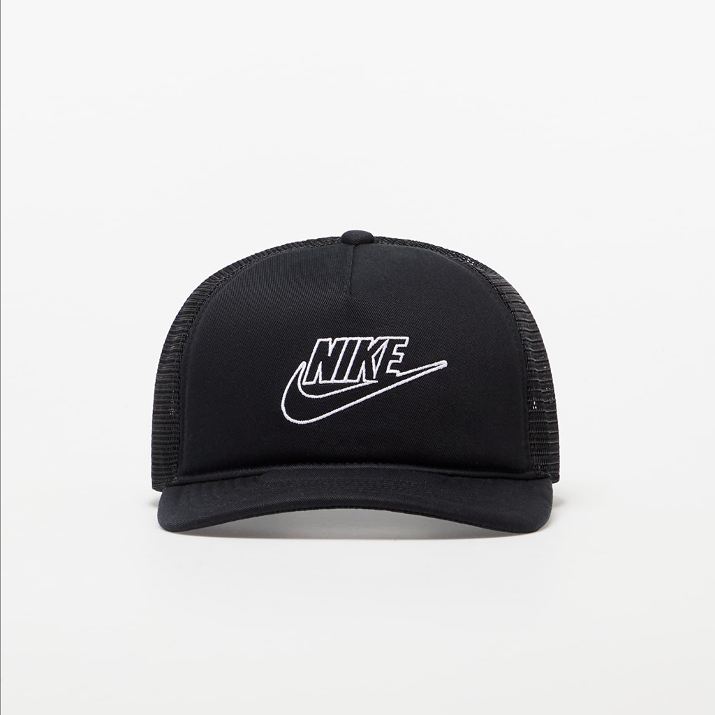 Nike Classic 99 Trucker Cap Black Hitam DC3984-010 Topi Original 100%