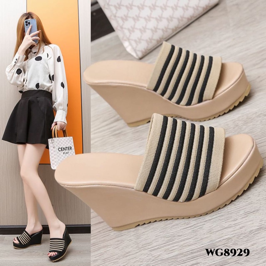 PRF Sandal Wedges Fashion Korea WG8929