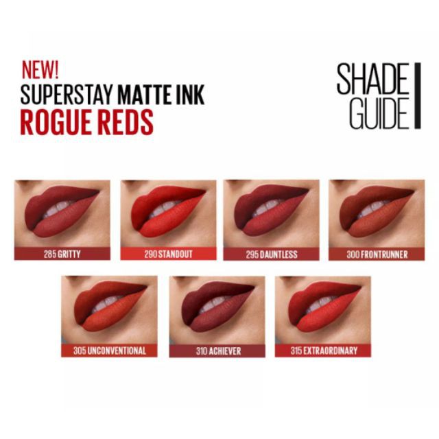 Maybelline Superstay Matte ink Lip Cream