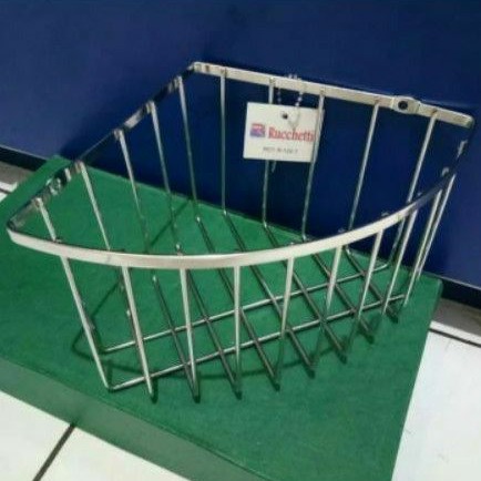 Rak sudut Stainless / rak kamar mandi sudut / rak sabun sudut Stainless