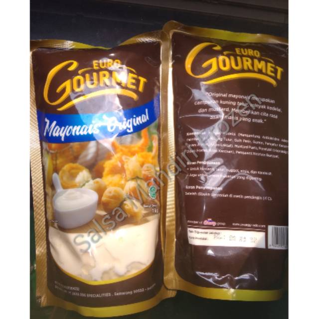 

Mayonnaise Original Euro Gourment 1kg