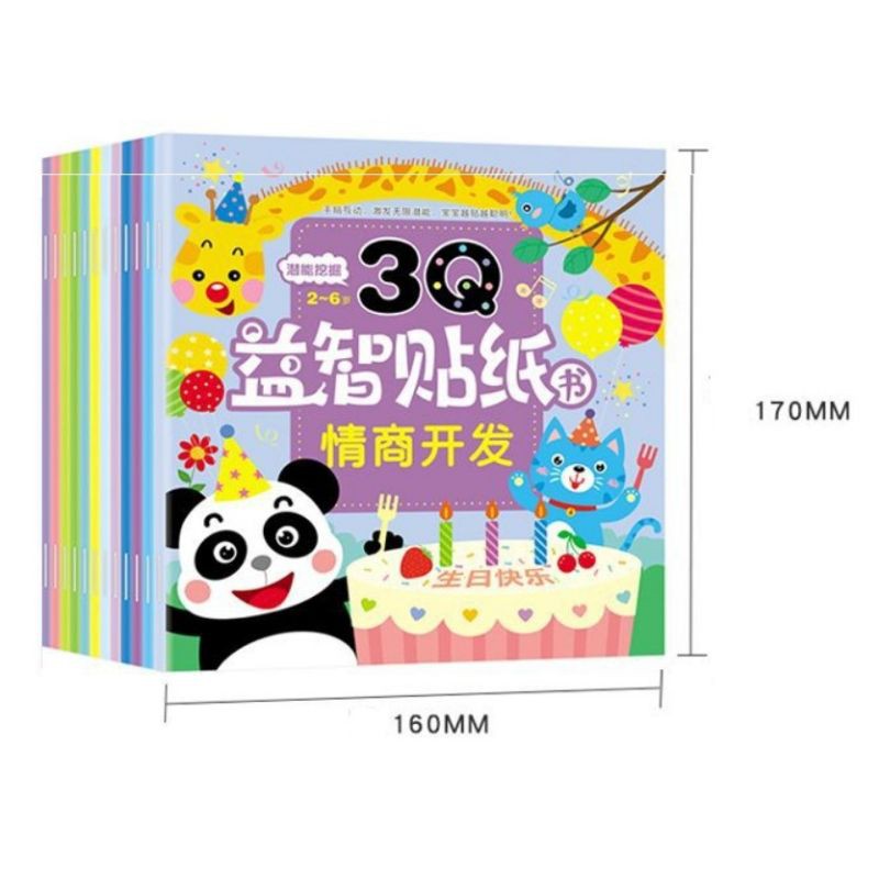 Buku Stiker Aktivitas Anak, Buku Sticker Activity Book