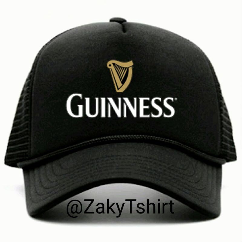 Topi Jaring Truker Logo Guinness