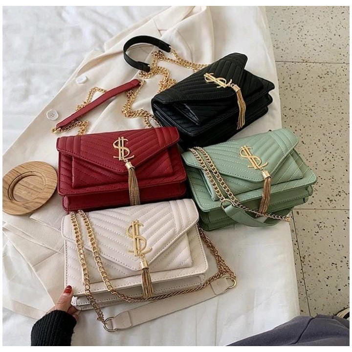 Tas Selempang Wanita Kekinian Untuk Acara Pesta / Tas Wanita Kulit Sintetis / Tas Import 2021 / Tas 