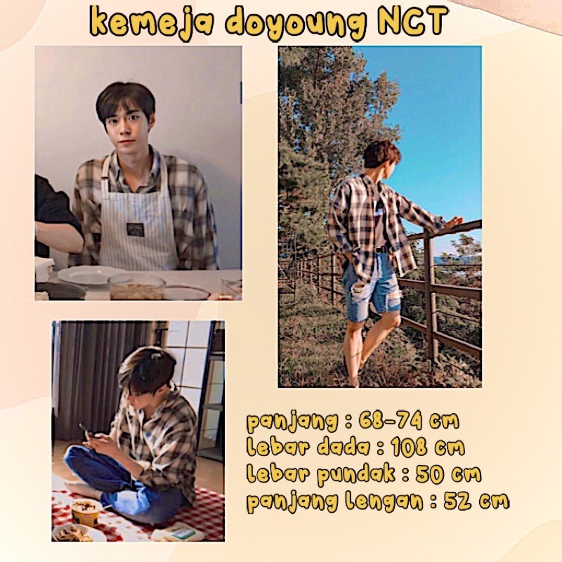 [PO] Kemeja Doyoung NCT