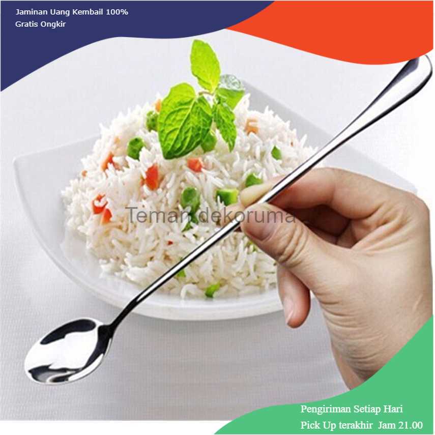 TD-AD1 KANNERT Sendok Teh Gagang Panjang Tea Spoon Stainless Steel - RR-11