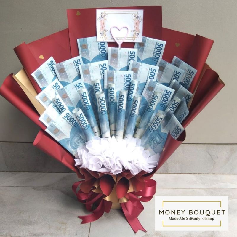 buket bunga buket uang hadiah wisuda ultah anniversary