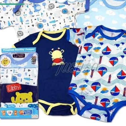 Promo !! SALE BAJU BAYI JUMPER LIBBY BABY- BAJU BAYI KODOK LUCU - JUMPER LIBBY 4'S - JUMPER BABY LUCU