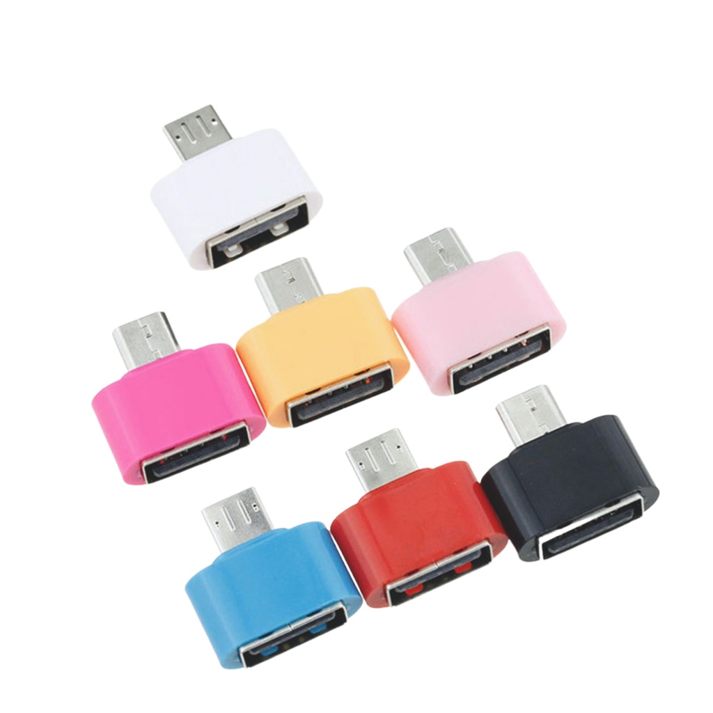 OTG MINI NON KABEL V8/MICRO MODEL PERSEGI PORT KONEKTOR (USB FEMALE TO MICRO USB MALE) AH013 - XOBOX