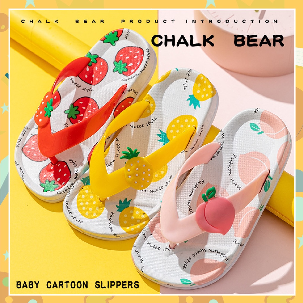 LAPAGO - Sandal Flip Flop Jepit Anak Laki laki Perempuan Umur 1-12 Tahun Type MAD