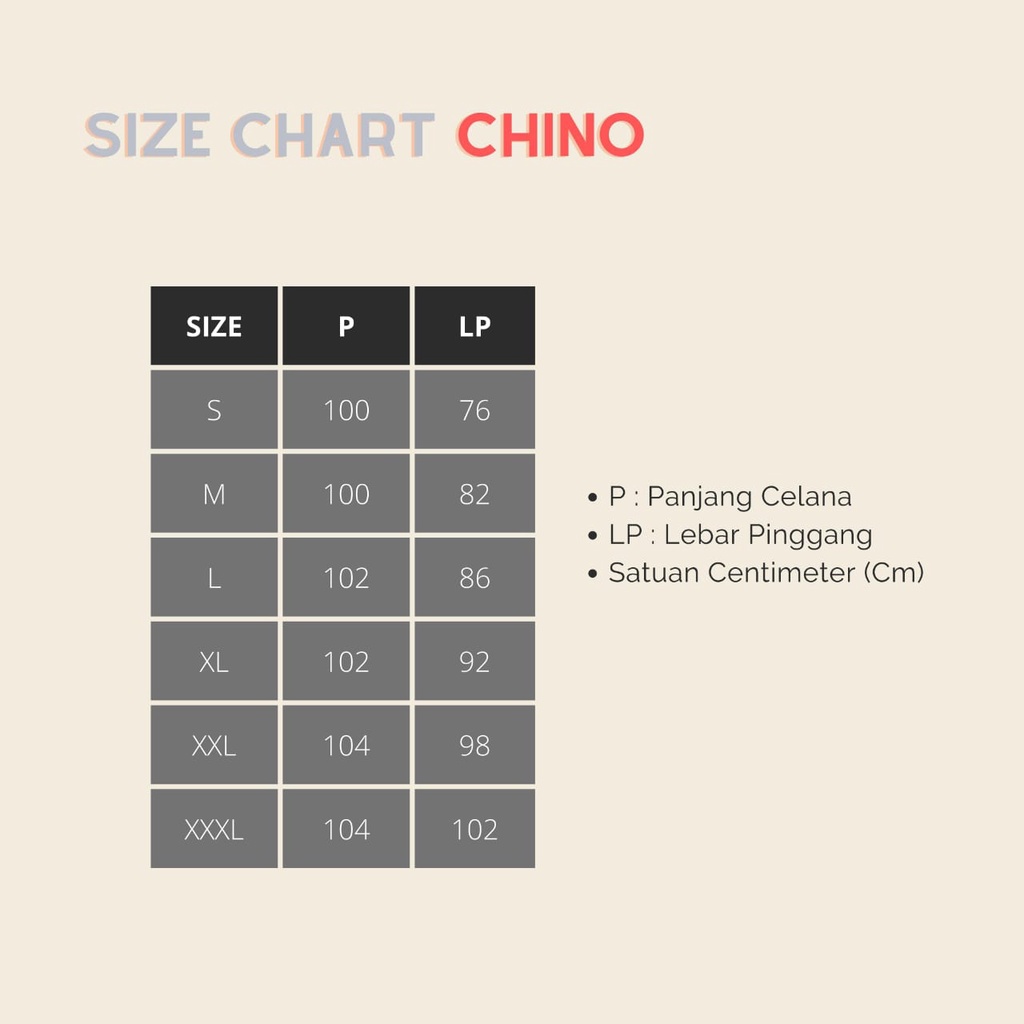 CELANA CHINO PRIA  SLIMFIT A.Y.R