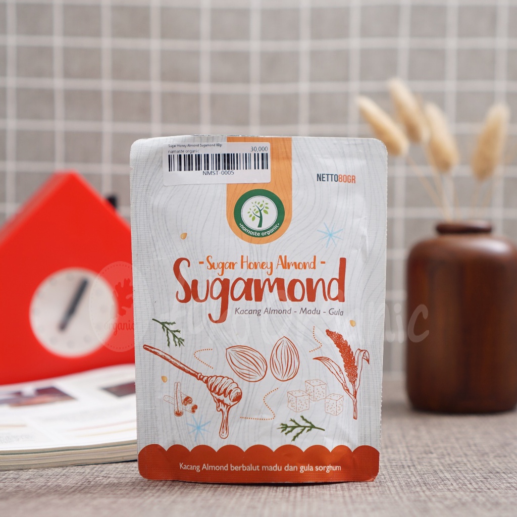 

Sugar Honey Almond Sugamond 80gr - Namaste Organic