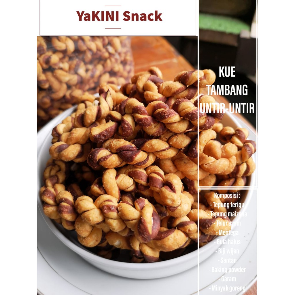 

Kue Tambang Kombi Untir Untir 200gr