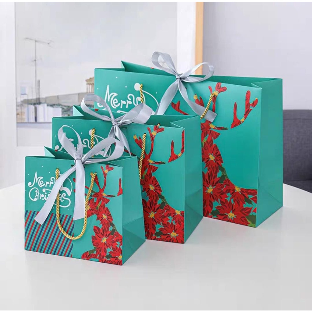 

PAPERBAG CHRISTMAS DEER |PAPERBAG PREMIUM | TAS KADO | PB28