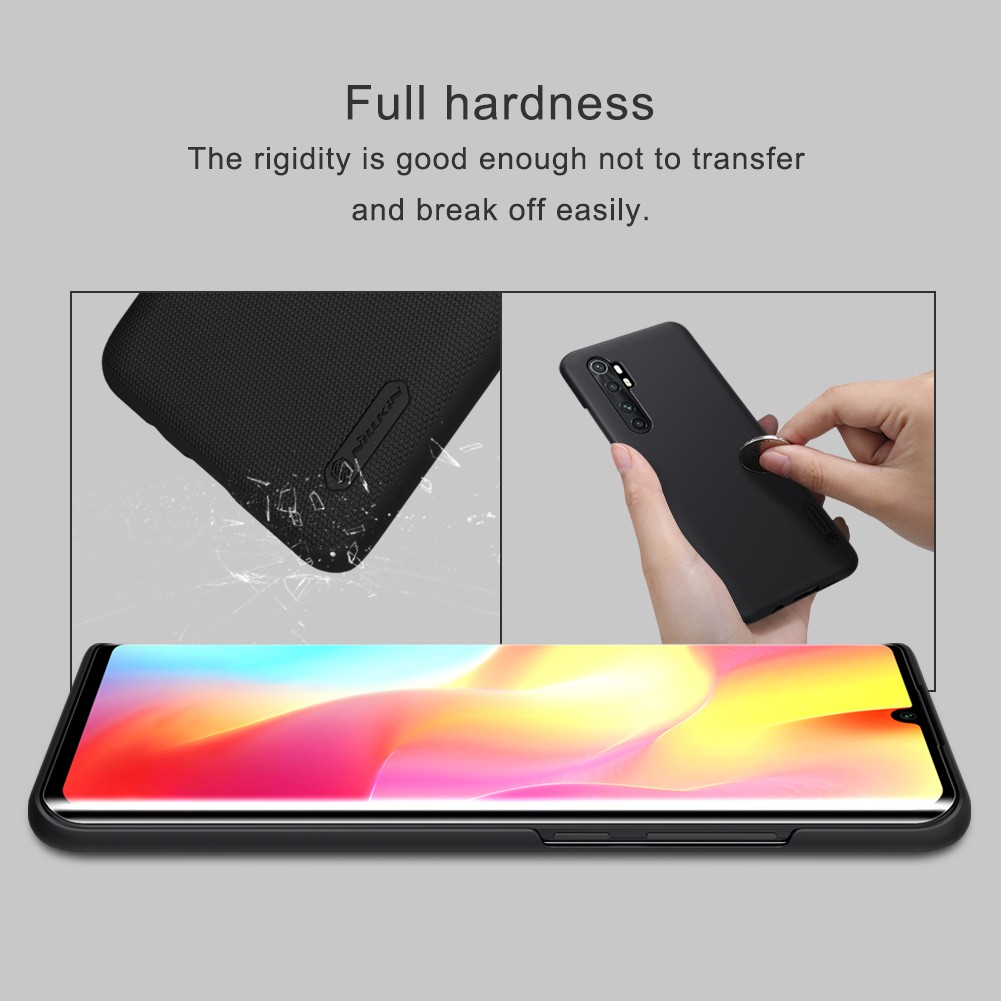 Hard Case Xiaomi Mi Note 10 Lite Nillkin Frosted Shield Casing Original