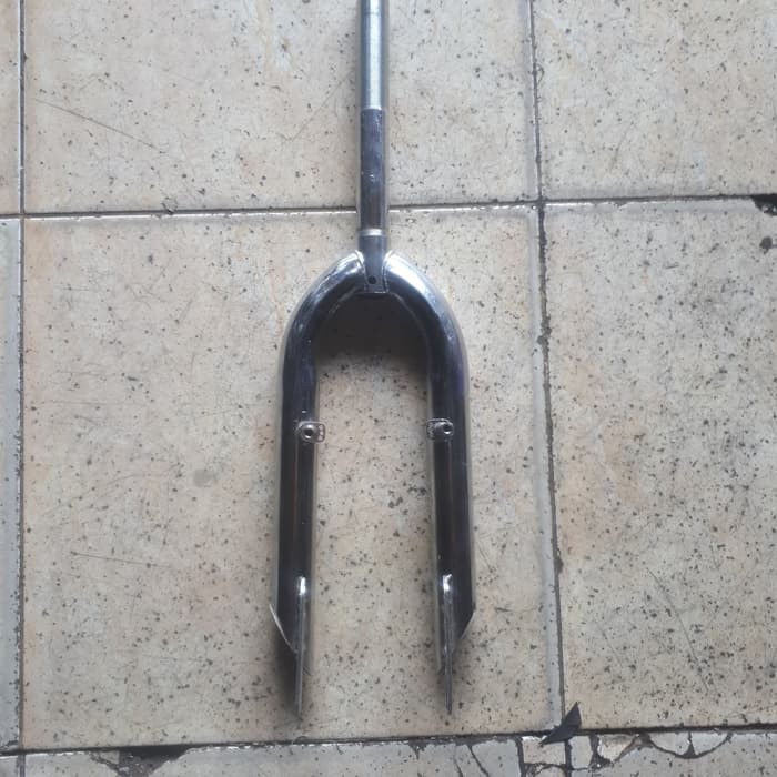 fork sepeda 20 bmx standard crome