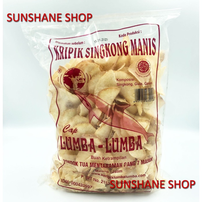 

NEW keripik kripik singkong lumba 500 gr 500gr manis asin - Manis