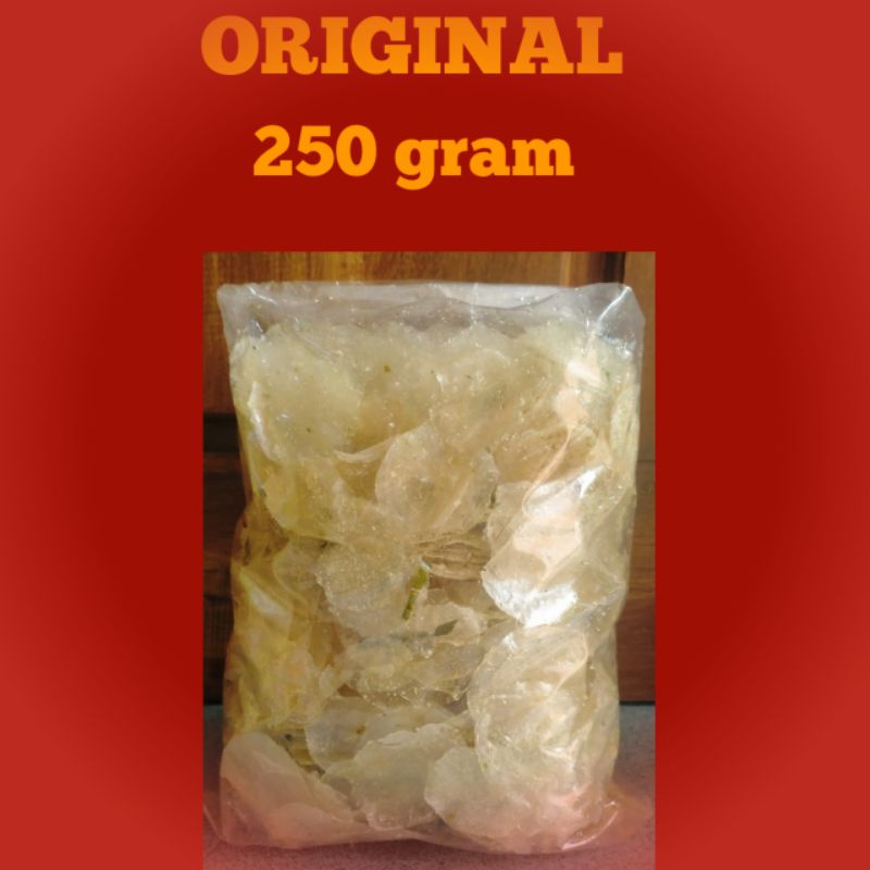 

Keripik Kaca 200gr/Kripca Original Daun Jeruk