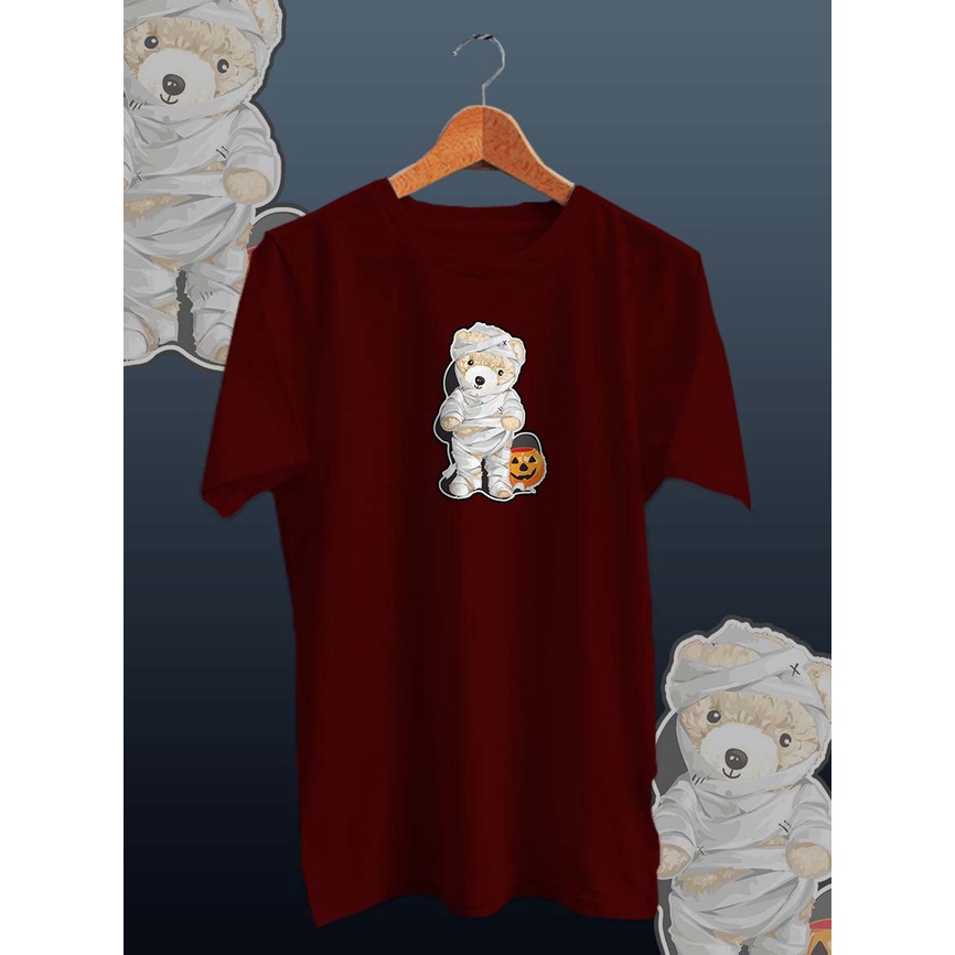 BAJU KAOS DISTRO PRIA BEAR SKI /KAOS PRIA/KAOS DISTRO/KAOS MURAH PRIA/UNISEX/COTTON COMBED 30s