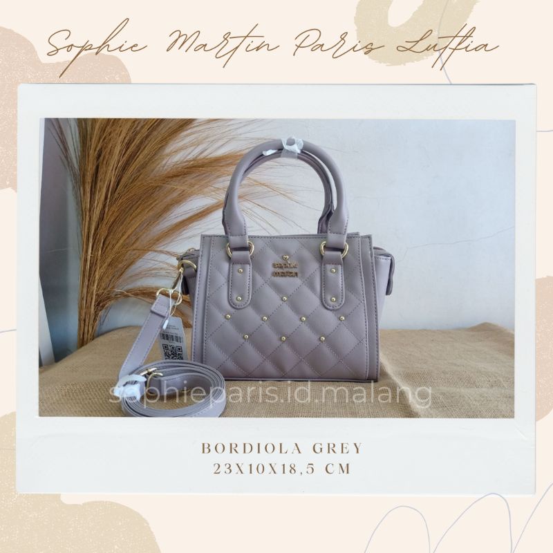 TAS WANITA SOPHIE MARTIN PARIS BORDIOLA GREY
