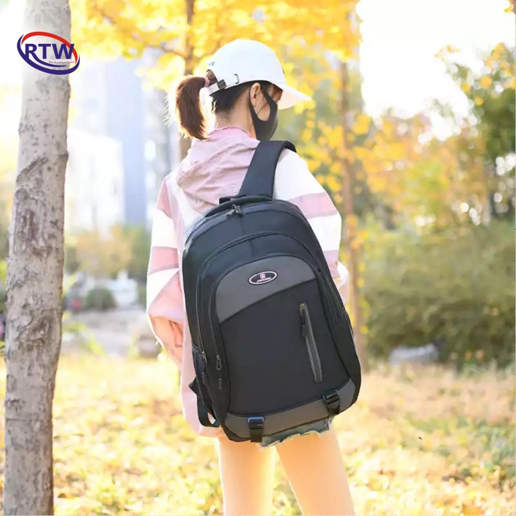 Tas Ransel Pria Bisnis Besar Ransel Laptop Oxford Tas Bahu Sekolah Tahan Air Ransel Pria