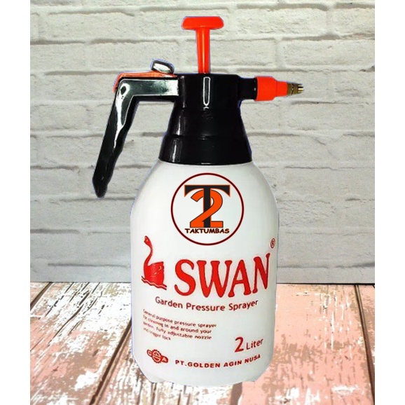 Hand Sprayer / Spraying / Alat Semprot Pompa Tekan Swan 2 Liter