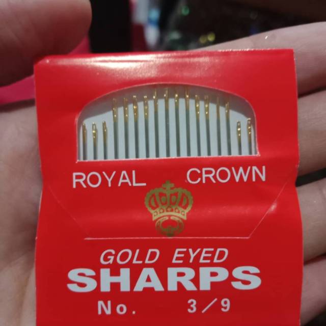 Jarum jahit tangan royal crown