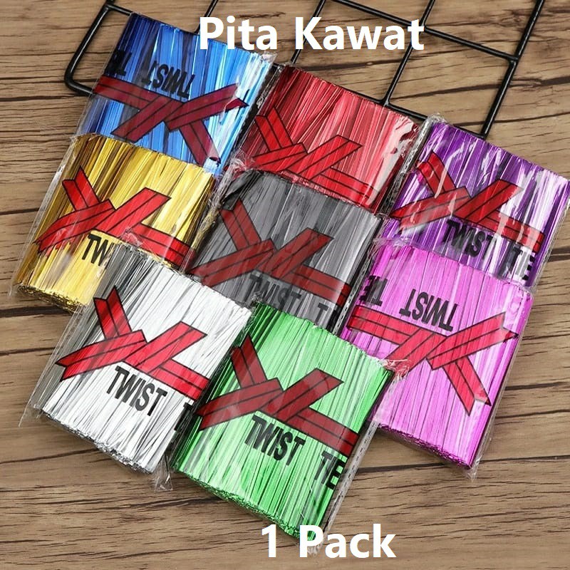 Pita Kawat / Kawat Ikat / Kawat Souvenir 6cm - 15cm Harga/Pack