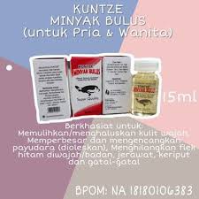 ✿ MADAME ✿ KUNTZE MINYAK BULUS ORIGINAL BPOM