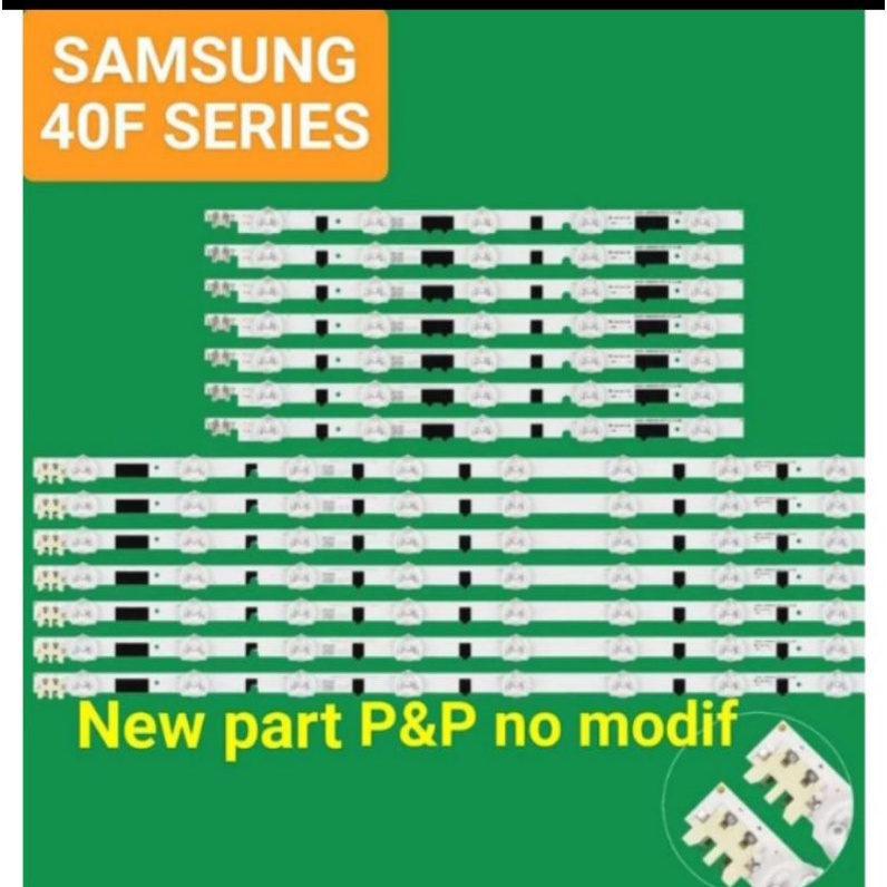 BL TV LAMPU LED BACKLIGHT SAMSUNG UA40F5000,ua40f5500,ua40f5300, ua40f5105