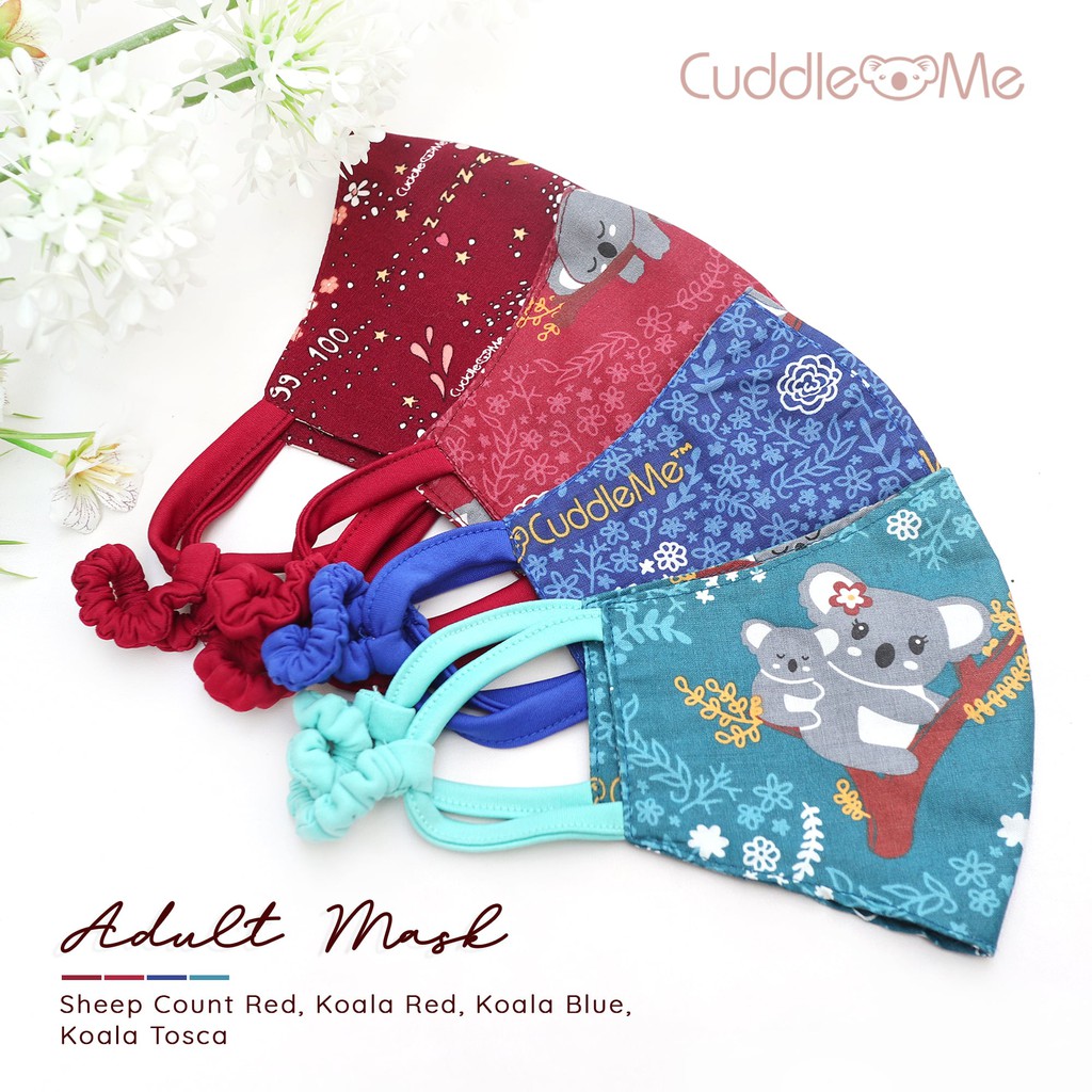 Masker Cuddle Me Cuddleme Motif BARU