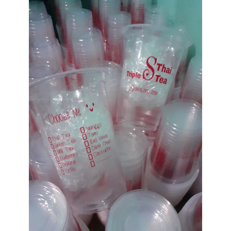 Gelas Plastik PP 22 oz STARINDO PLUS SABLON