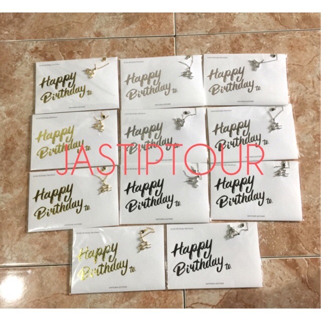 SM BIRTHDAY NECKLACE