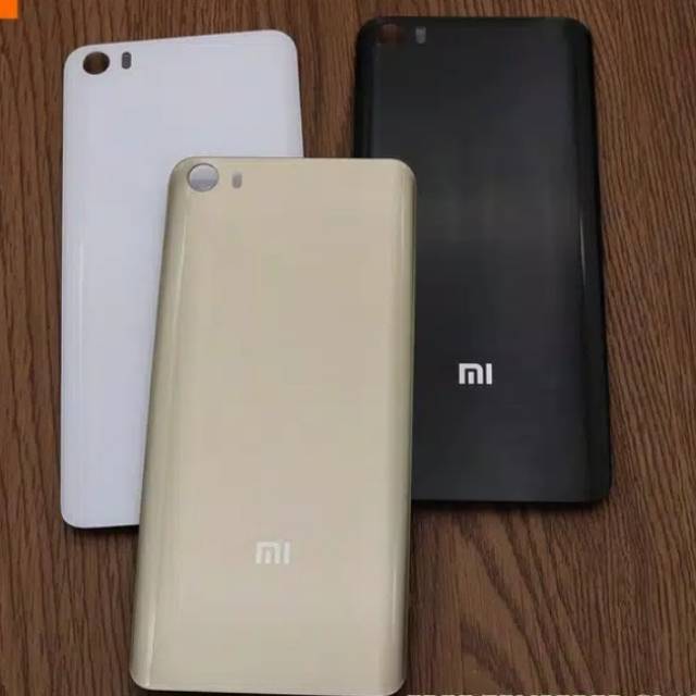 backdoor tutup baterai back casing xiaomi mi5 bahan kaca