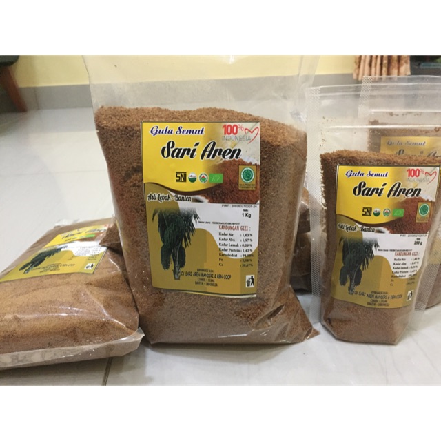 

Gula Semut Sari Aren Organik/ 1 Kg