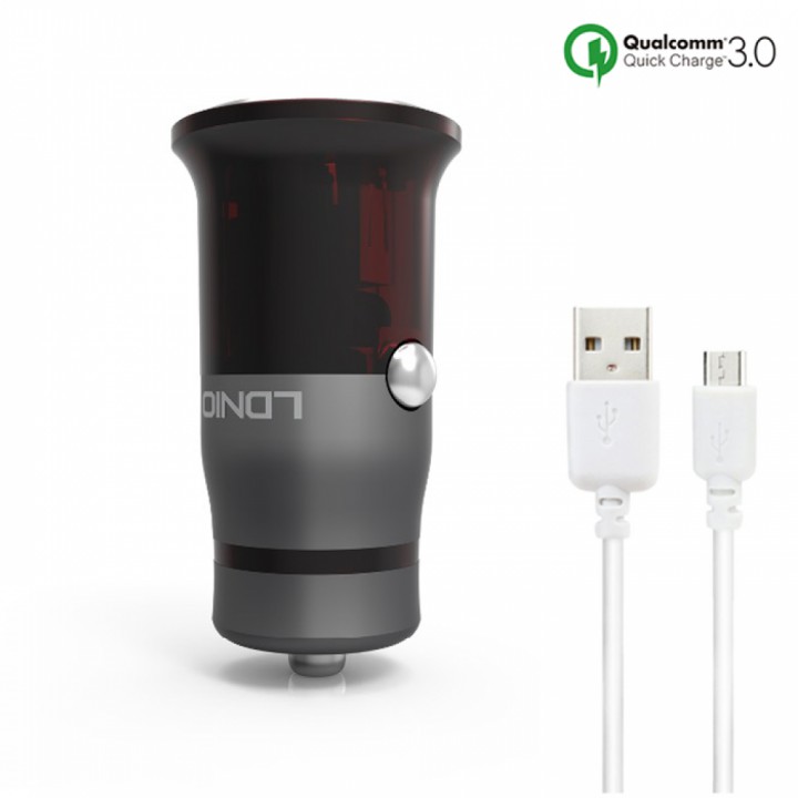 Original LDNIO C304Q V8 Qualcomm Quick Charging USB Car Charger