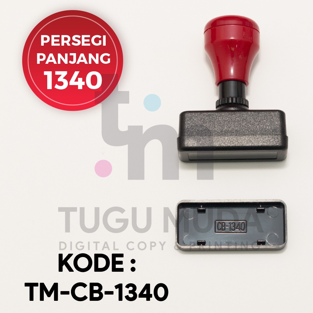 

GROSIR Gagang Stempel Flash PERSEGI PANJANG 1340 (13x40mm) -TM-CB-1340