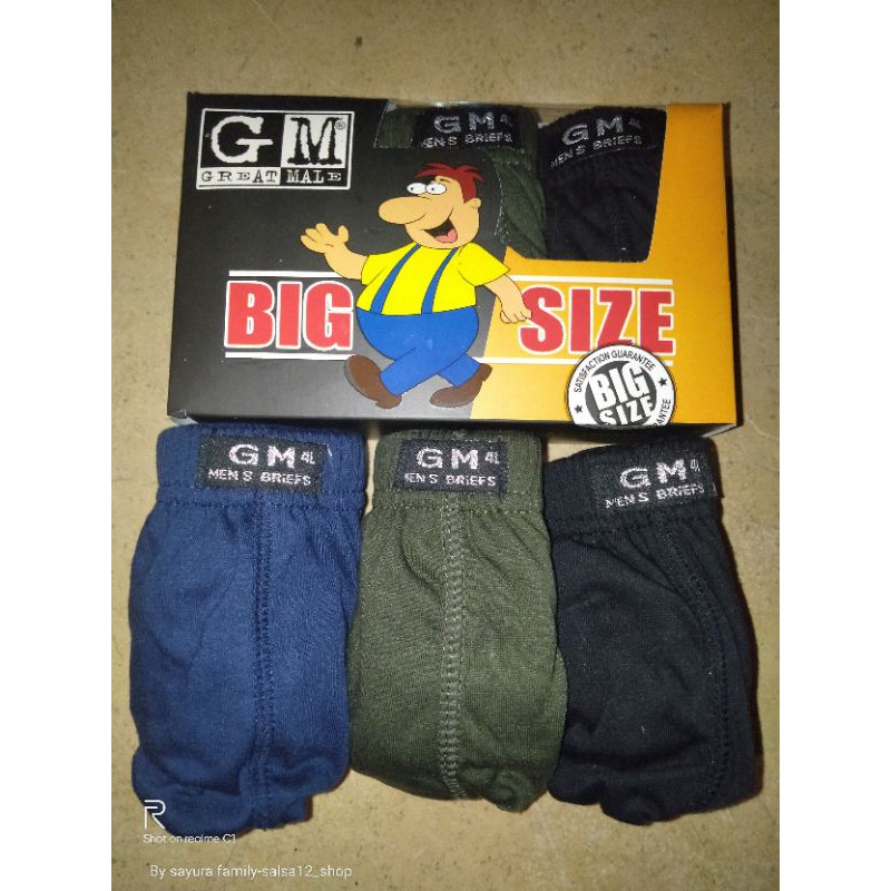 [BIG BIZE]CELANA DALAM PRIA/CD GM JUMBO/CD XXL XXXL XXXXL