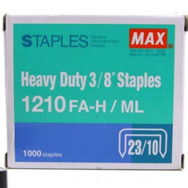

Isi Staples Max 12-10