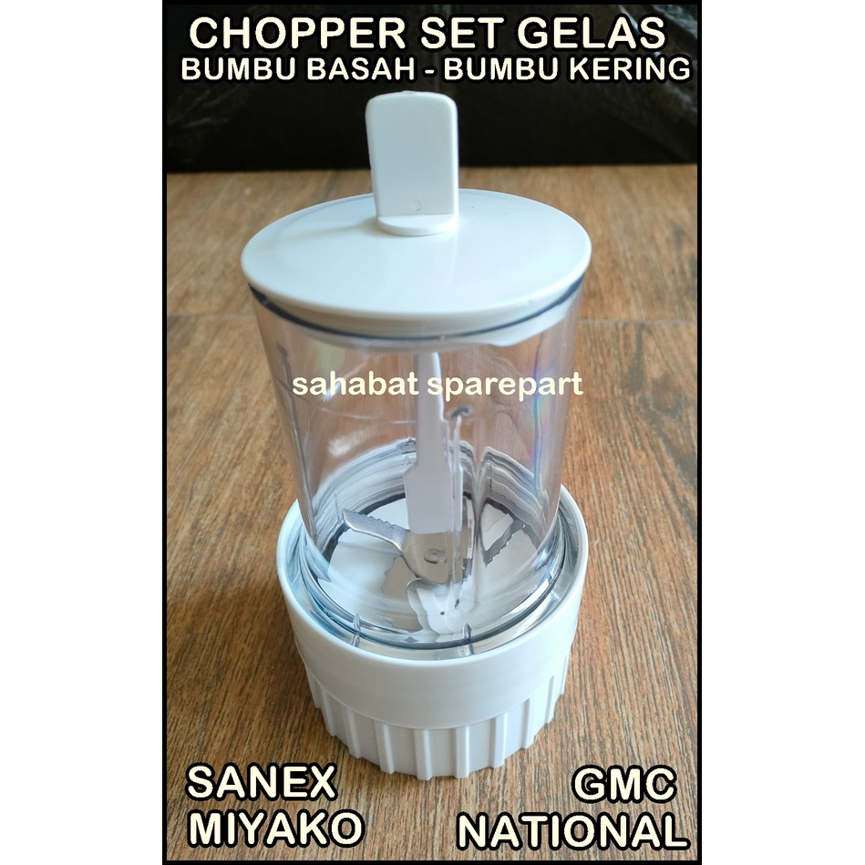 CHOPPER BLENDER SET BUMBU BASAH MIYAKO BL 101 102 GS