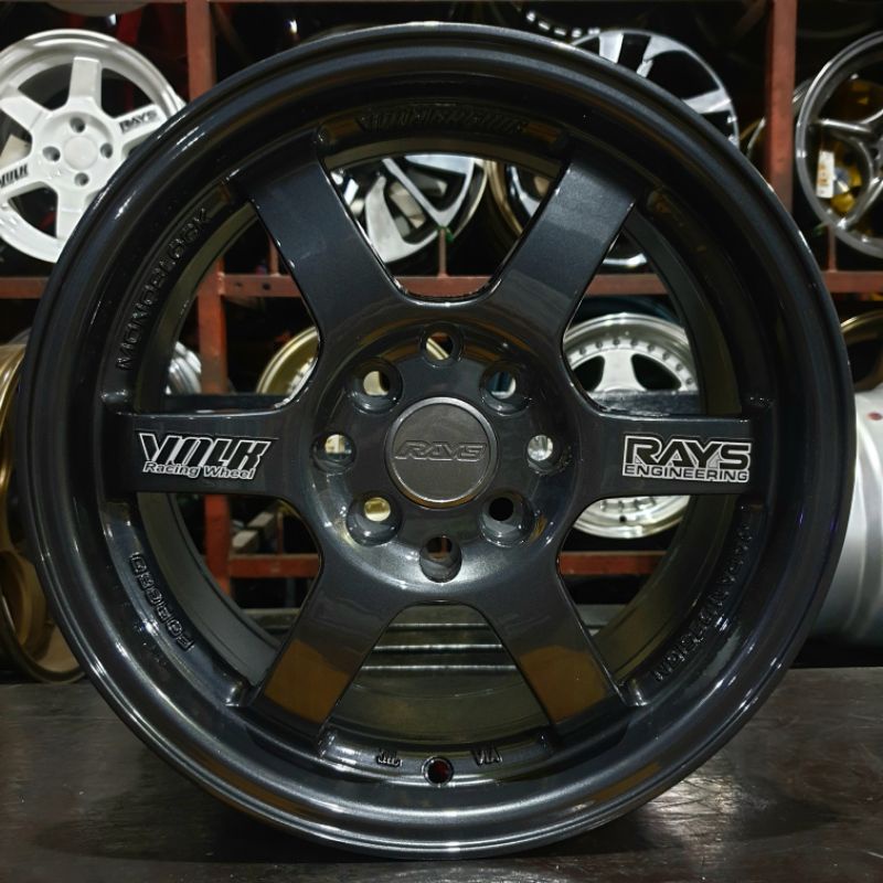 Velg R/Ring 15 R15 Volkracing TE37 Celong Belang Brio Swift Sirion dll Bisa Kredit