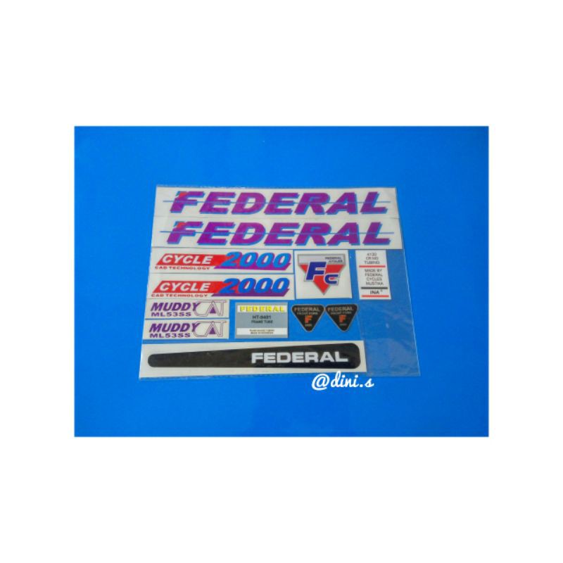 

Cutting Stiker Sepeda Muddy cat