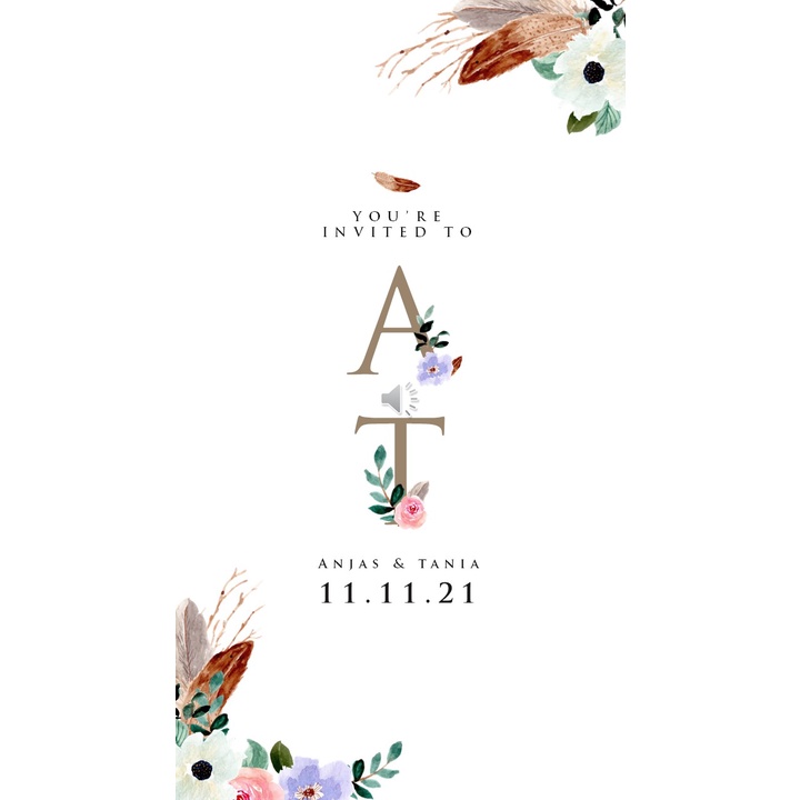 Undangan Pernikahan Digital Video Animasi