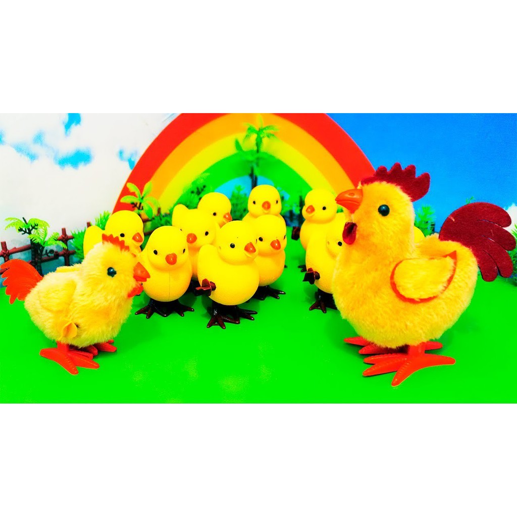 Mainan Lucu Anak Ayam Kuning / Mainan Ayam Sd / Ayam Patok