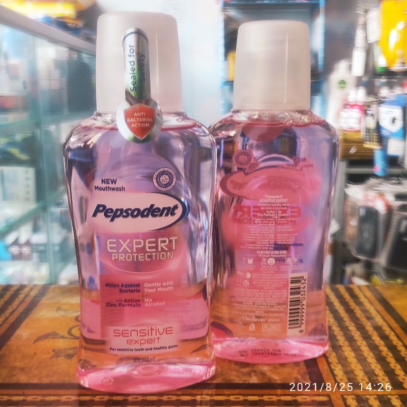 Pepsodent Expert Protection 300ml Sensitive Expert Mouthwash
