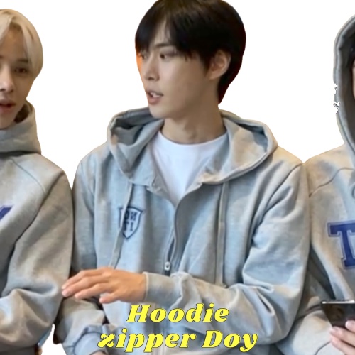 ( COD ) HOODIE ZIPPER  UNISEX NCIT 127 ZIPPER DOYOUNG| HOODIE DOY | HOODIE ZIPPER NCIT READY STOCK