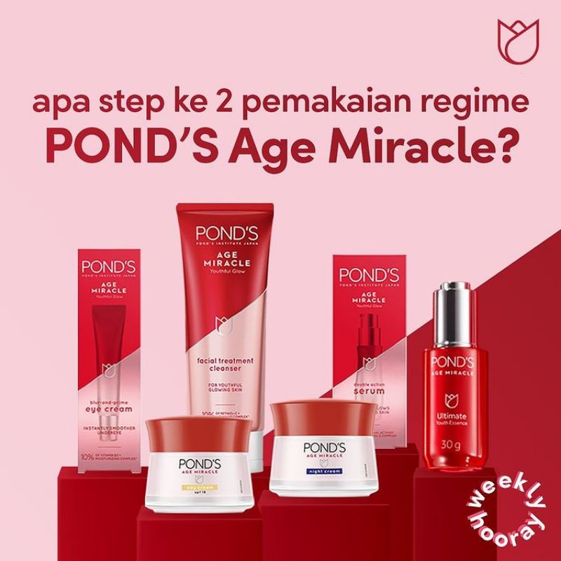 PONDS Age Miracle Day Cream &amp; Night Cream 10g