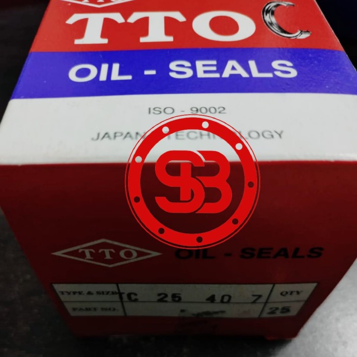 Oil Seal TC 25 40 7 / 25.00 40.00 7.00 / 25x40x7 TTO